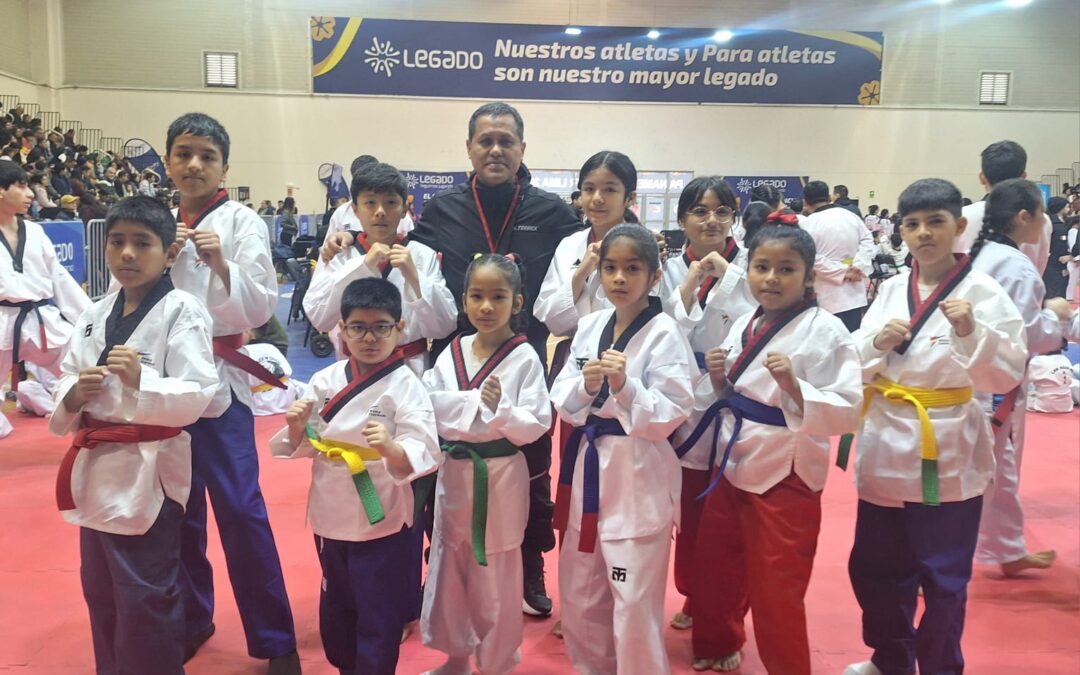 Campeones de Tae Kwondo en la Copa Las Aguilas 2024