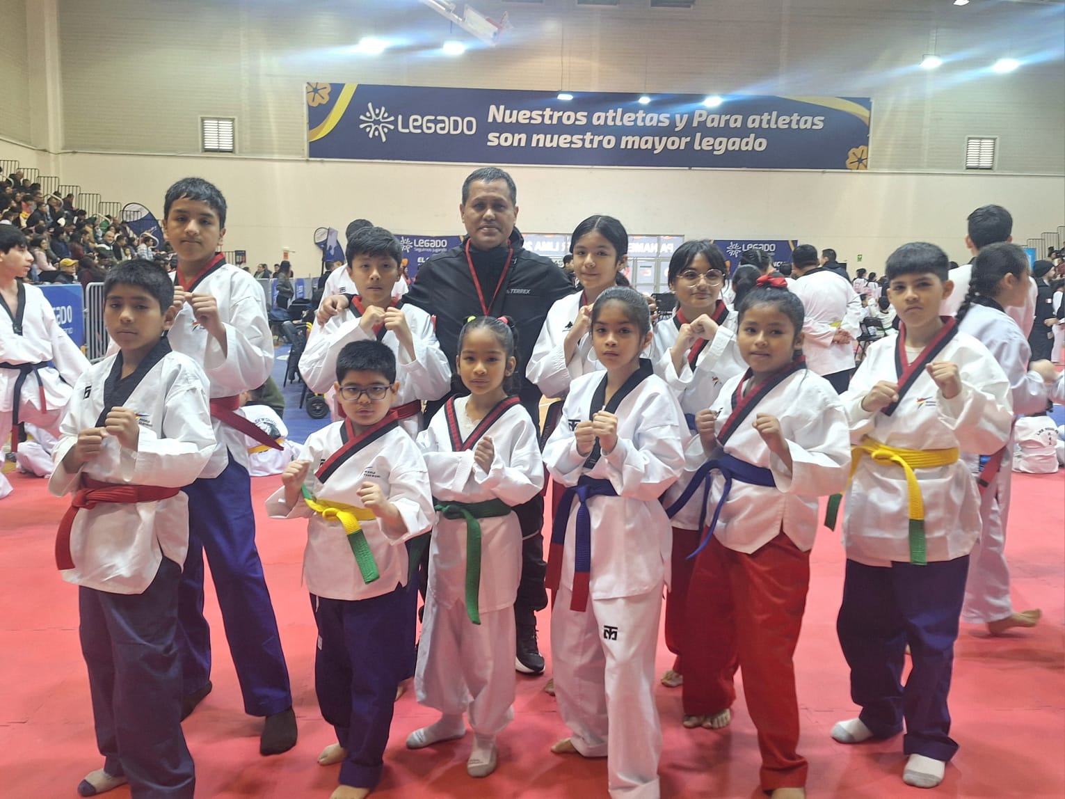 Campeones de Tae Kwondo en la Copa Las Aguilas 2024