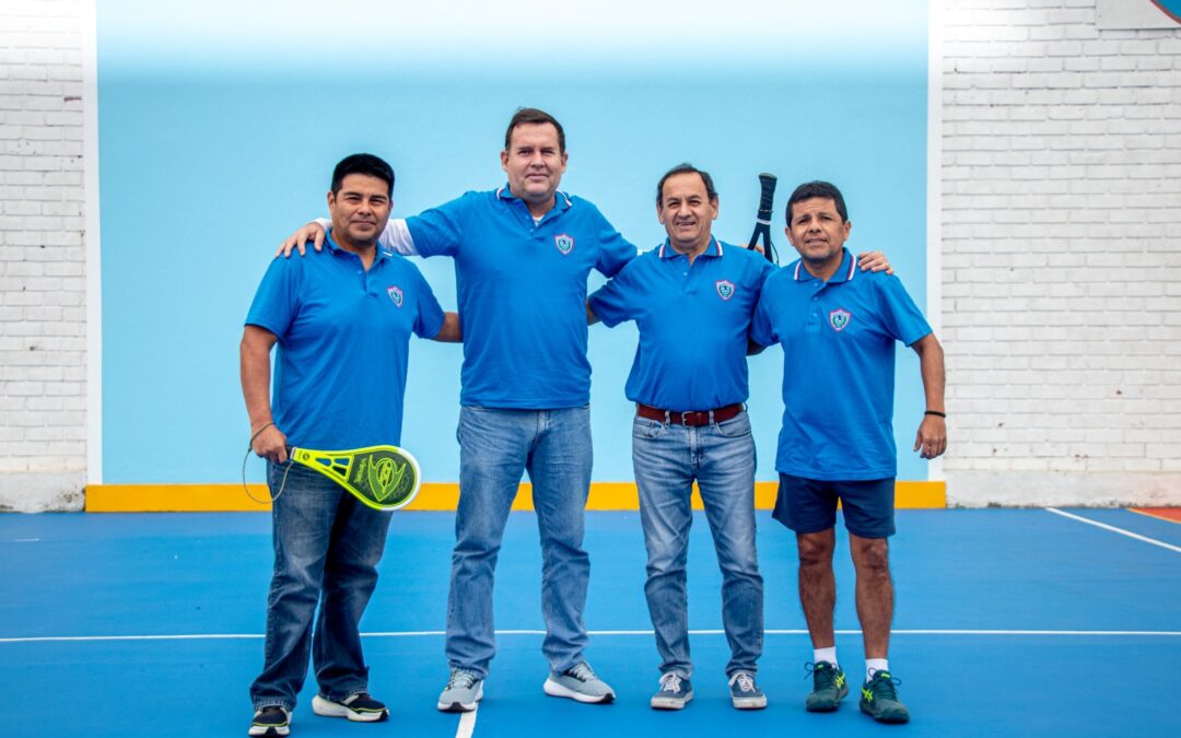Mejora en la cancha de frontón