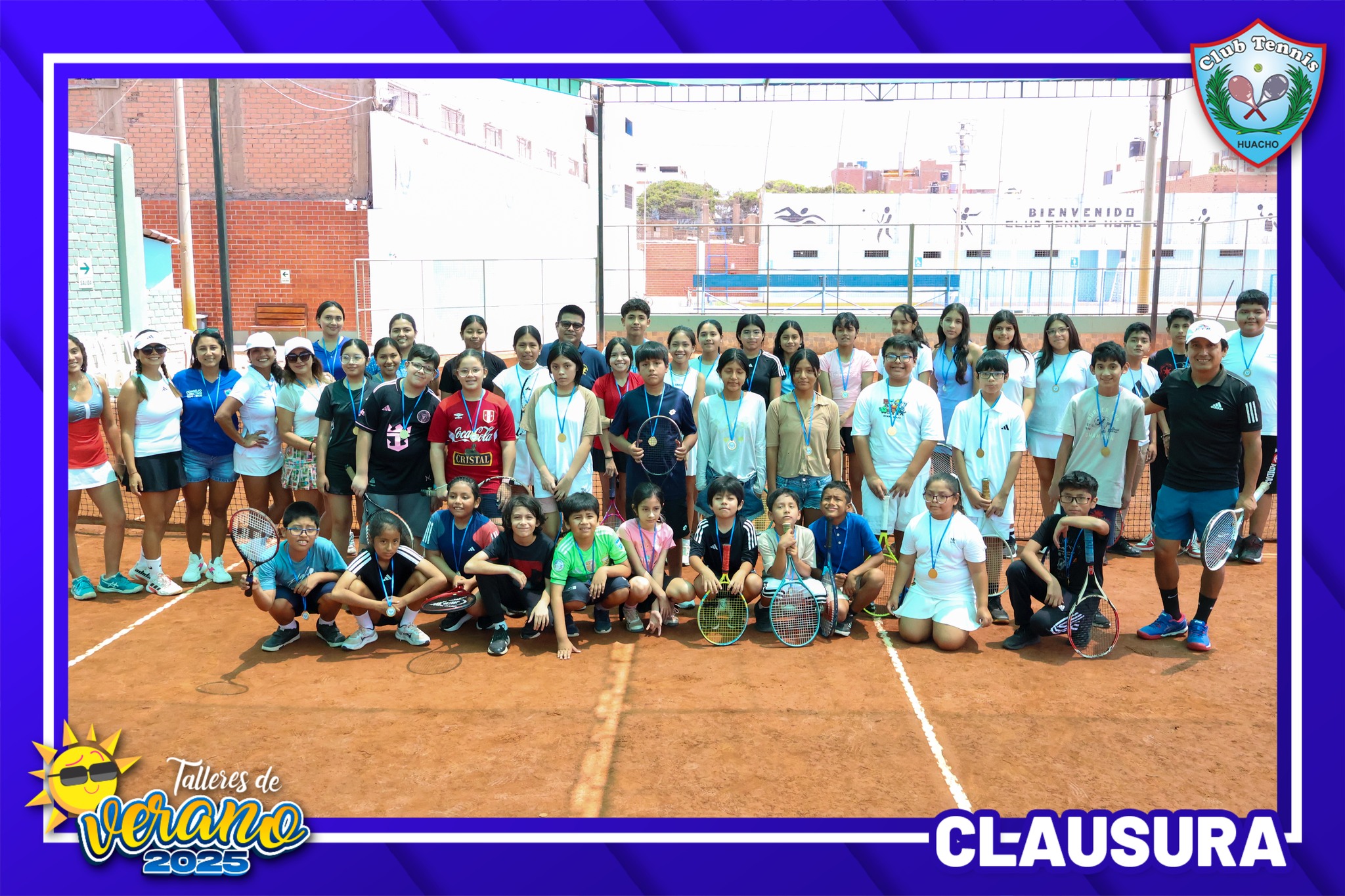 Clausura de la Academia de Verano de Tenis