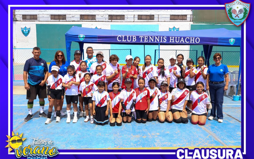 Clausura de la Academia de Verano de Vóley