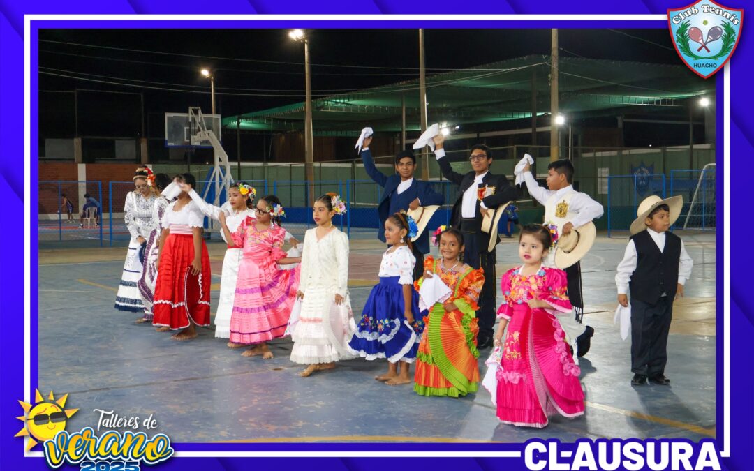 Clausura de la Academia de Verano de Marinera