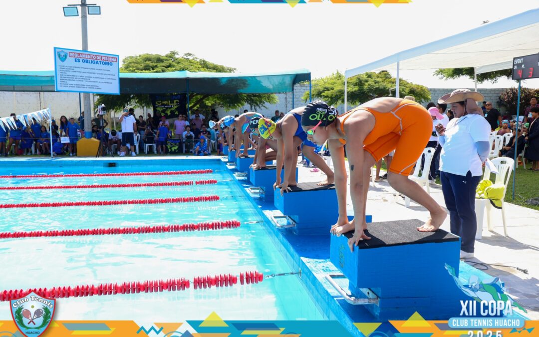 La XII Copa de Natación Club Tennis Huacho 2025 fue todo un éxito