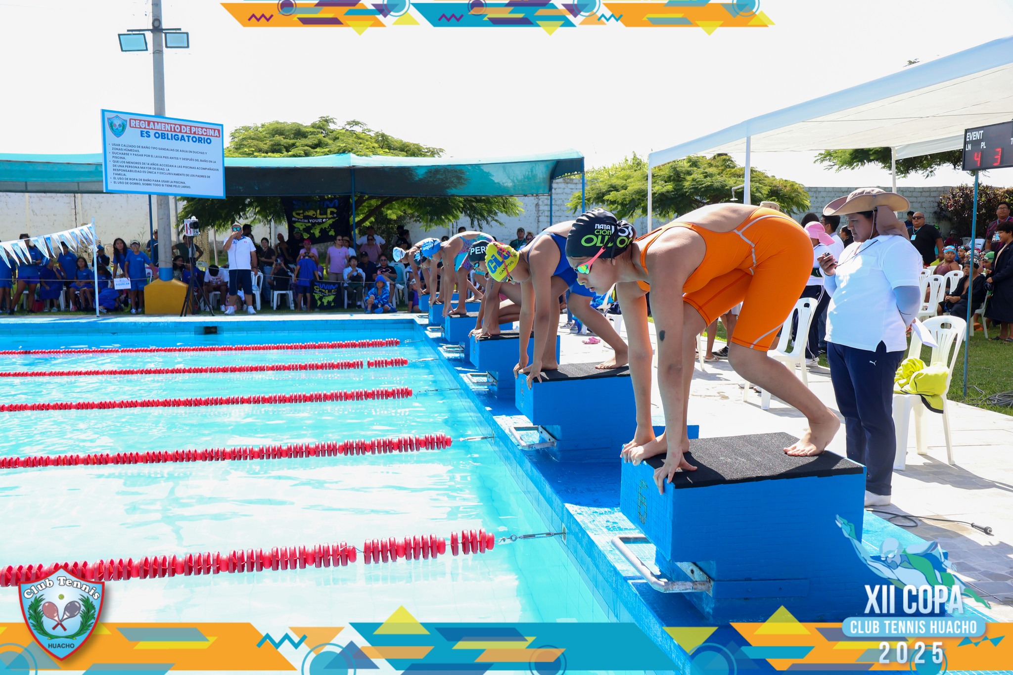 La XII Copa de Natación Club Tennis Huacho 2025 fue todo un éxito