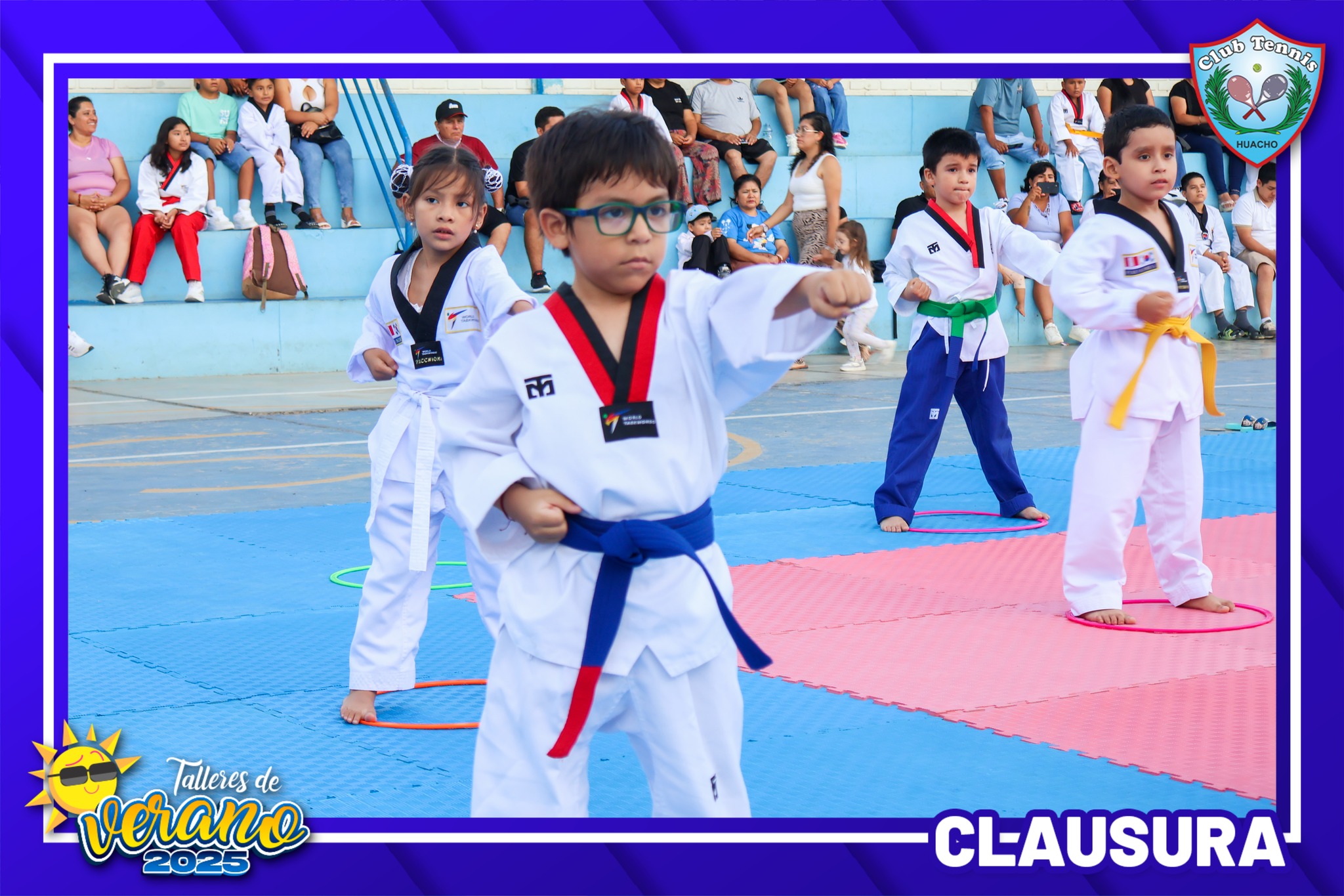 Clausura de la Academia de Verano de Taekwondo