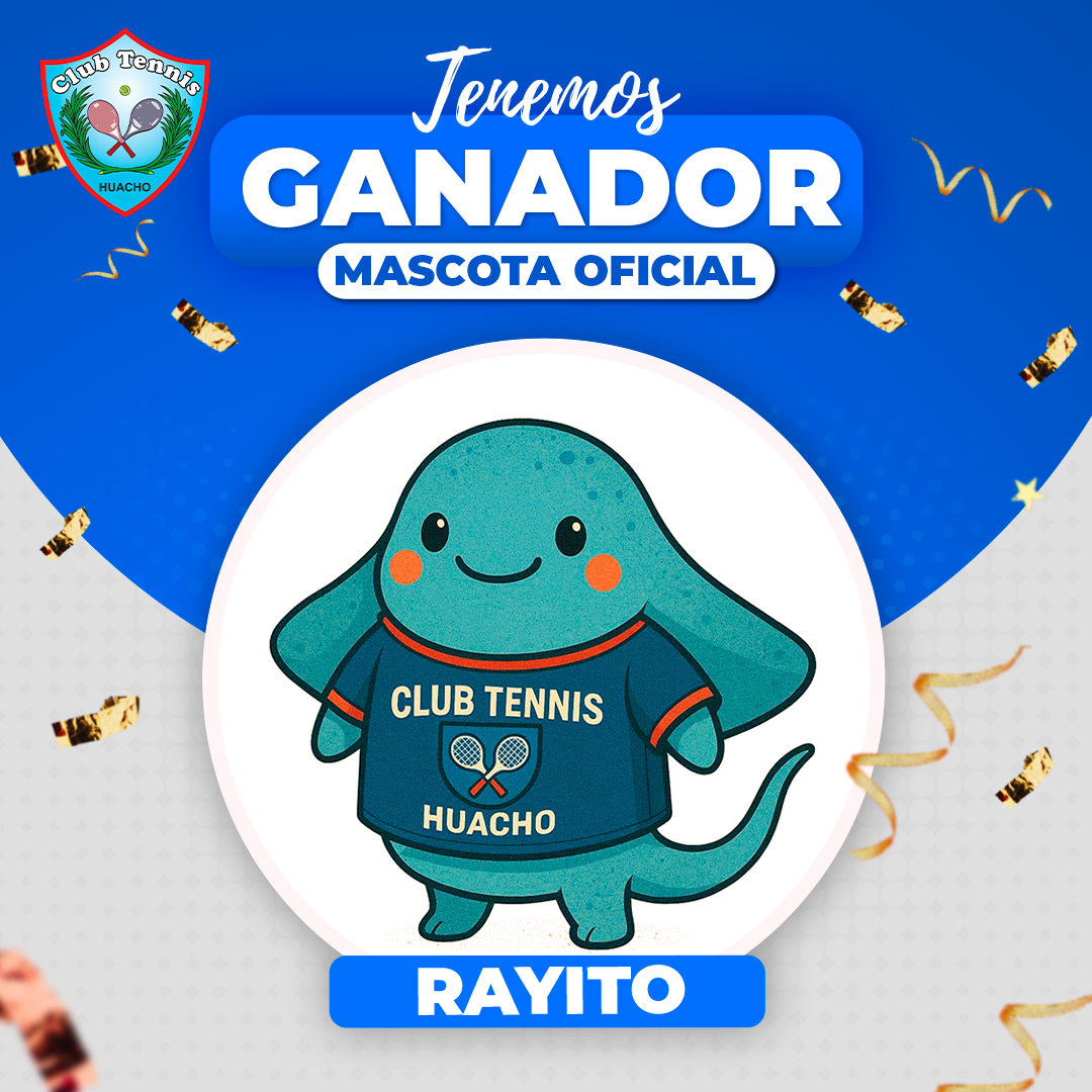 Se eligió la Mascota del Club Tennis Huacho